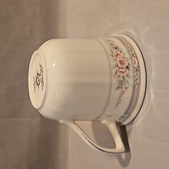 NEW Noritake Rothschild 7293 Flat Cup & Saucer Ivory China - Picture 10 of 16